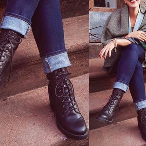 ziginy kourtlan lace up ankle boot